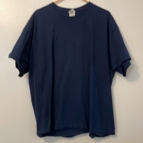 Keep calm and chive on funny Gildan 2xl blue t shirt chef cook - Picture 3 of 6